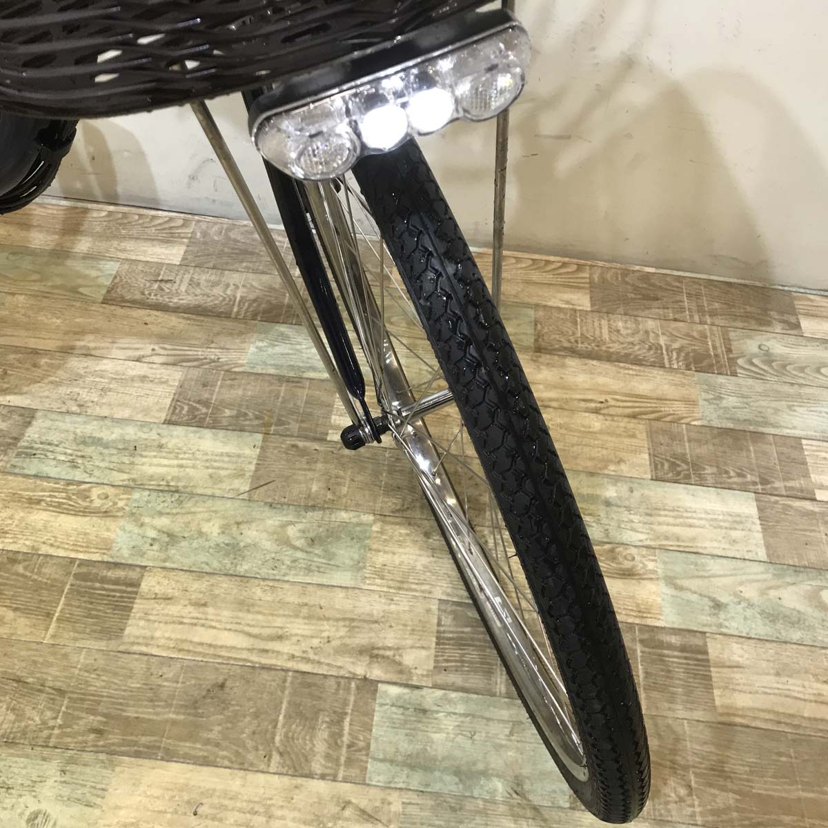 中古電動自転車 ヤマハ PAS ナチュラ L ネイビー 26インチ KD015 