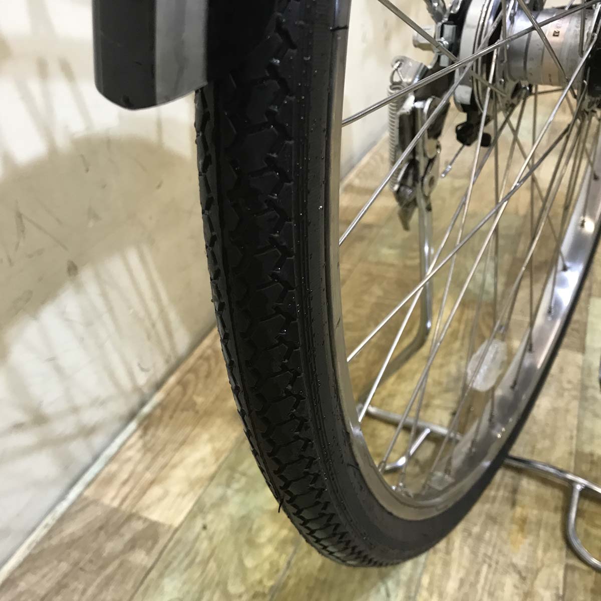 中古電動自転車 ヤマハ PAS ナチュラ L ネイビー 26インチ KD015 