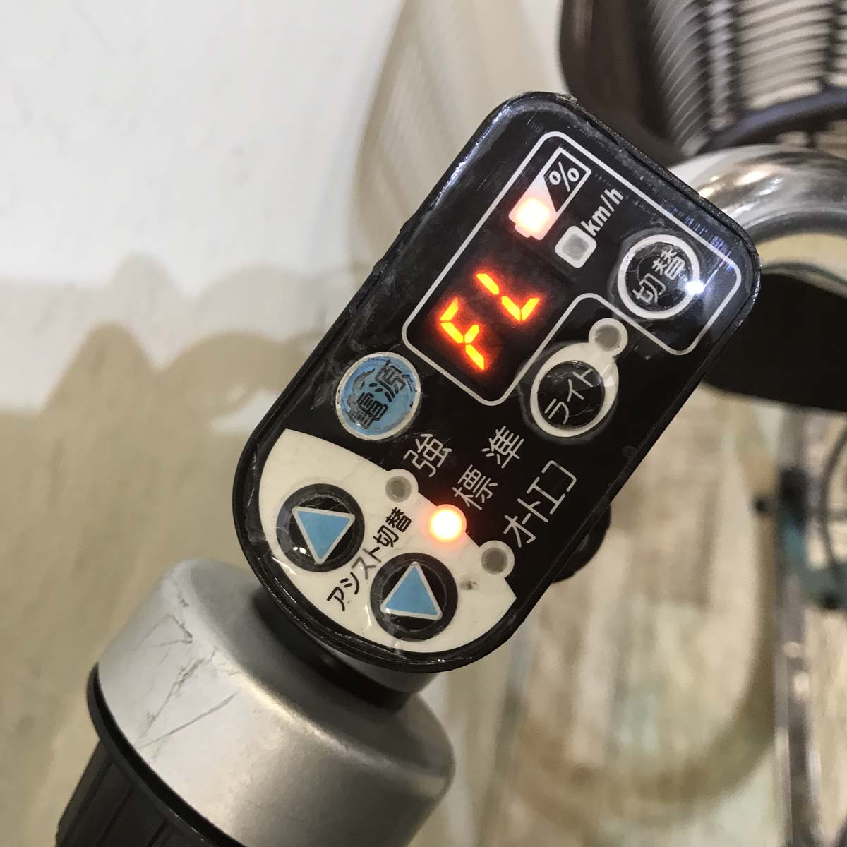 中古電動自転車 ブリヂストン アシスタ DX ブルー 26インチ KD016