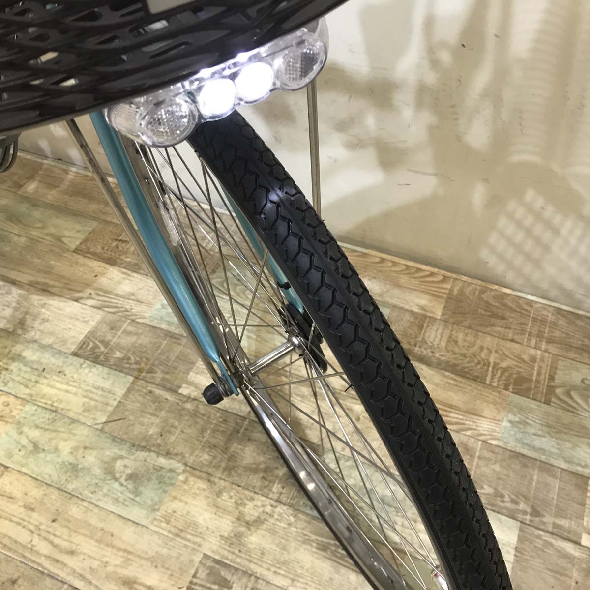 中古電動自転車 ブリヂストン アシスタ DX ブルー 26インチ KD016