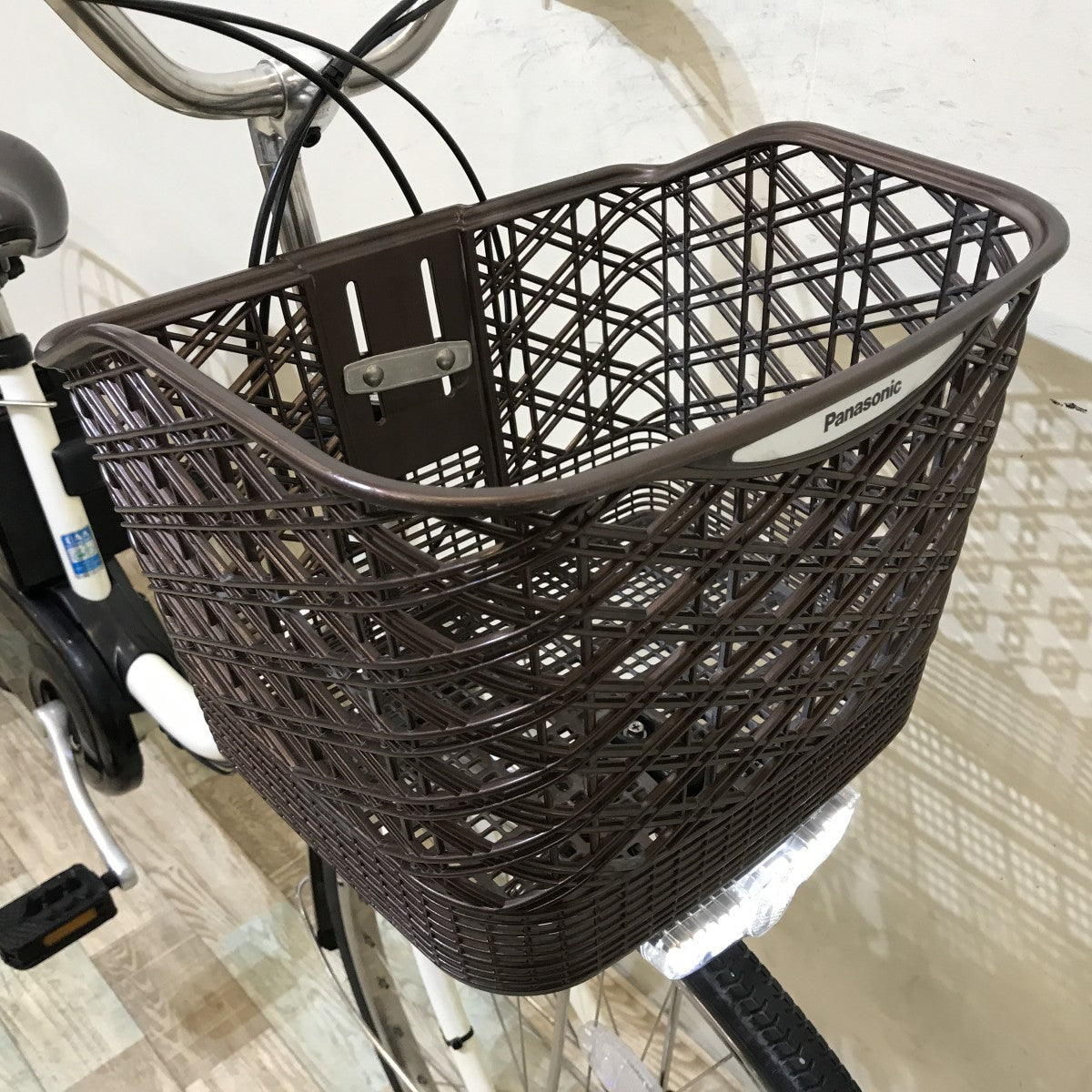中古電動自転車 パナソニック ビビDX ホワイト 26インチ KH106