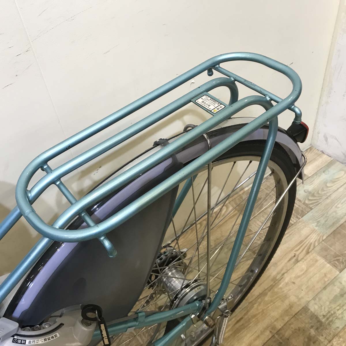 中古電動自転車 ブリヂストン アシスタ DX ブルー 26インチ KD016