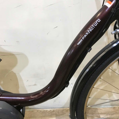 ヤマハ PAS ナチュラ XL ブラウン 26インチ KD017 【中古車】
