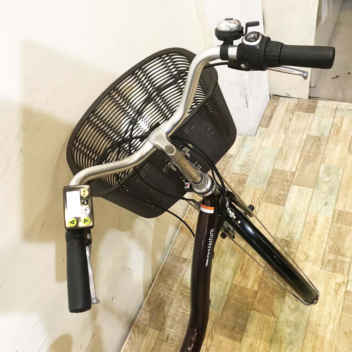 中古電動自転車 ヤマハ PAS ナチュラ XL ブラウン 26インチ KD017