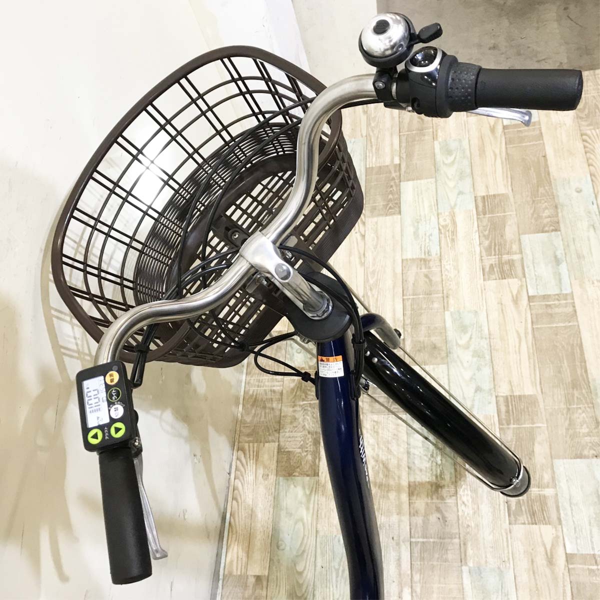 中古電動自転車 ヤマハ PAS ウィズ ネイビー 26インチ KH107