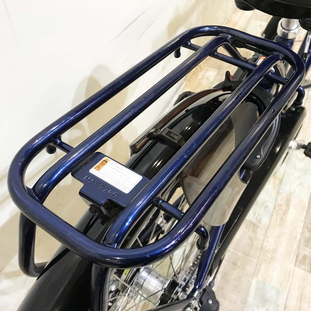 中古電動自転車 ヤマハ PAS ウィズ ネイビー 26インチ KH107