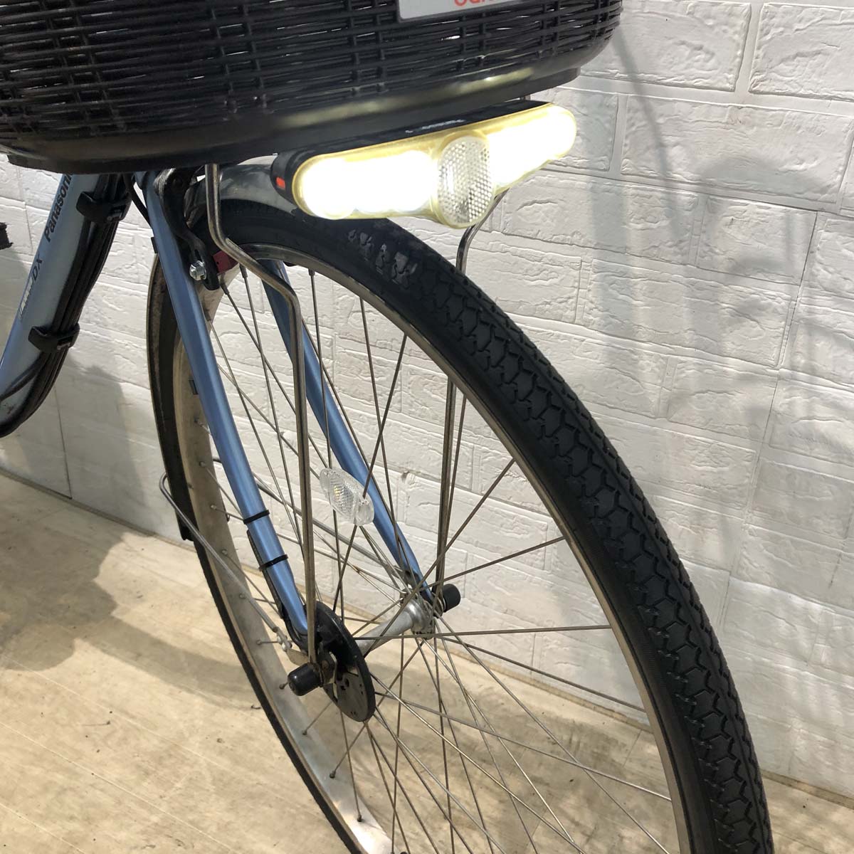 電動自転車 パナソニック ビビ DX ブルー 26インチ YW101  【中古車】 