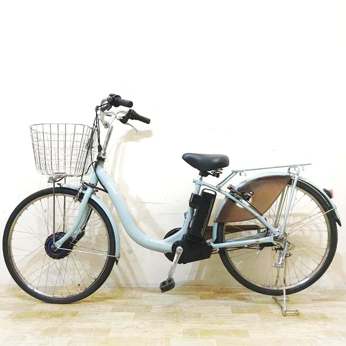 中古電動自転車  ブリヂストン フロンティア DX ミント 26インチ KD004