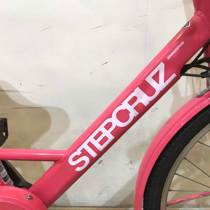 ブリヂストン ステップクルーズ ピンク 26インチ KD019 【中古車】