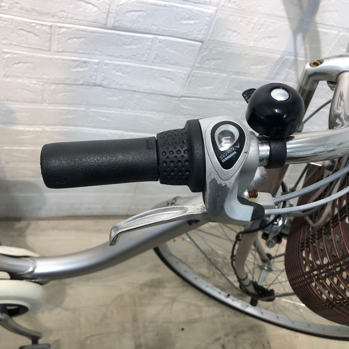 中古電動自転車 パナソニック ビビ ライト U ピンク 26インチ YE056 