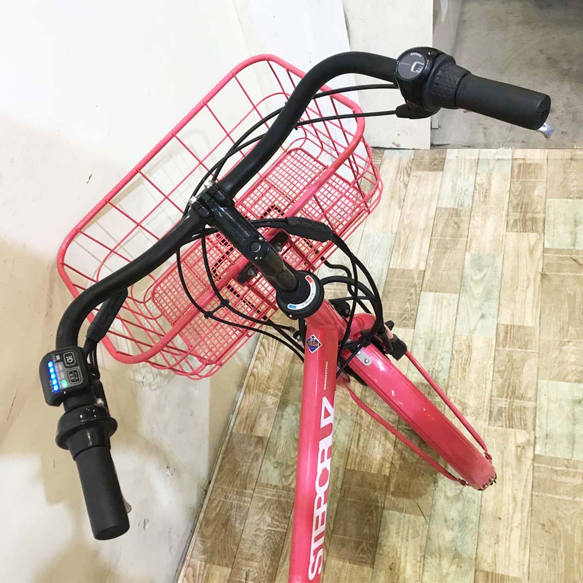 ブリヂストン ステップクルーズ ピンク 26インチ KD019 【中古車】