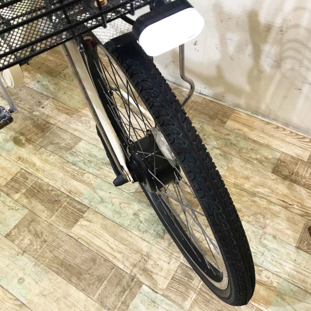 ブリヂストン ステップクルーズ アイボリーホワイト 26インチ KY052【中古車】