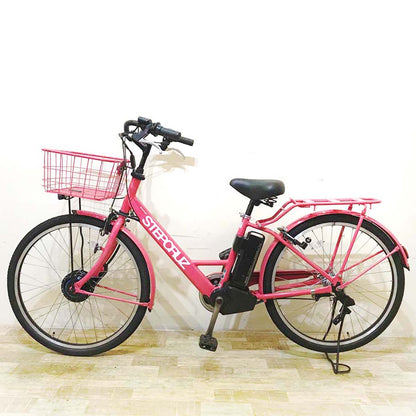 ブリヂストン ステップクルーズ ピンク 26インチ KD019 【中古車】