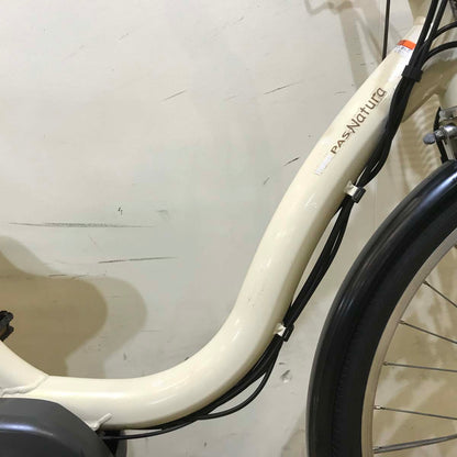 ヤマハ PAS ナチュラ M アイボリー ホワイト 26インチ KD020 【中古車】