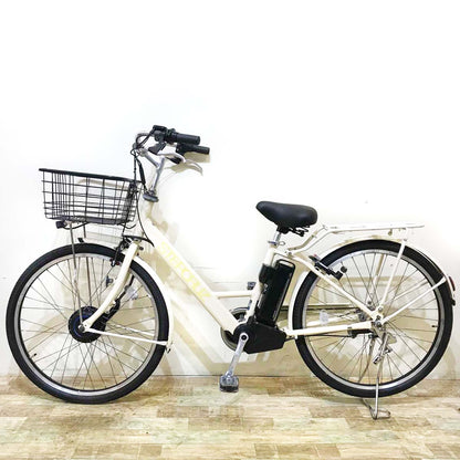 ブリヂストン ステップクルーズ アイボリーホワイト 26インチ KY052【中古車】