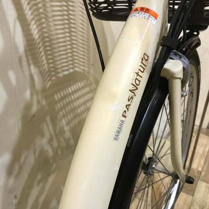 ヤマハ PAS ナチュラ M アイボリー ホワイト 26インチ KD020 【中古車】