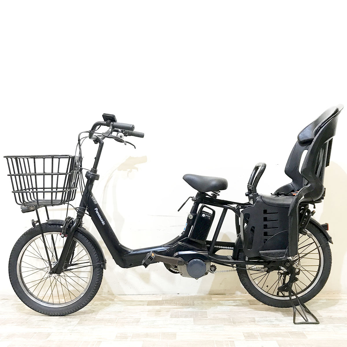 中古電動自転車 パナソニック ギュットアニーズEX ブラック 20インチ KH109