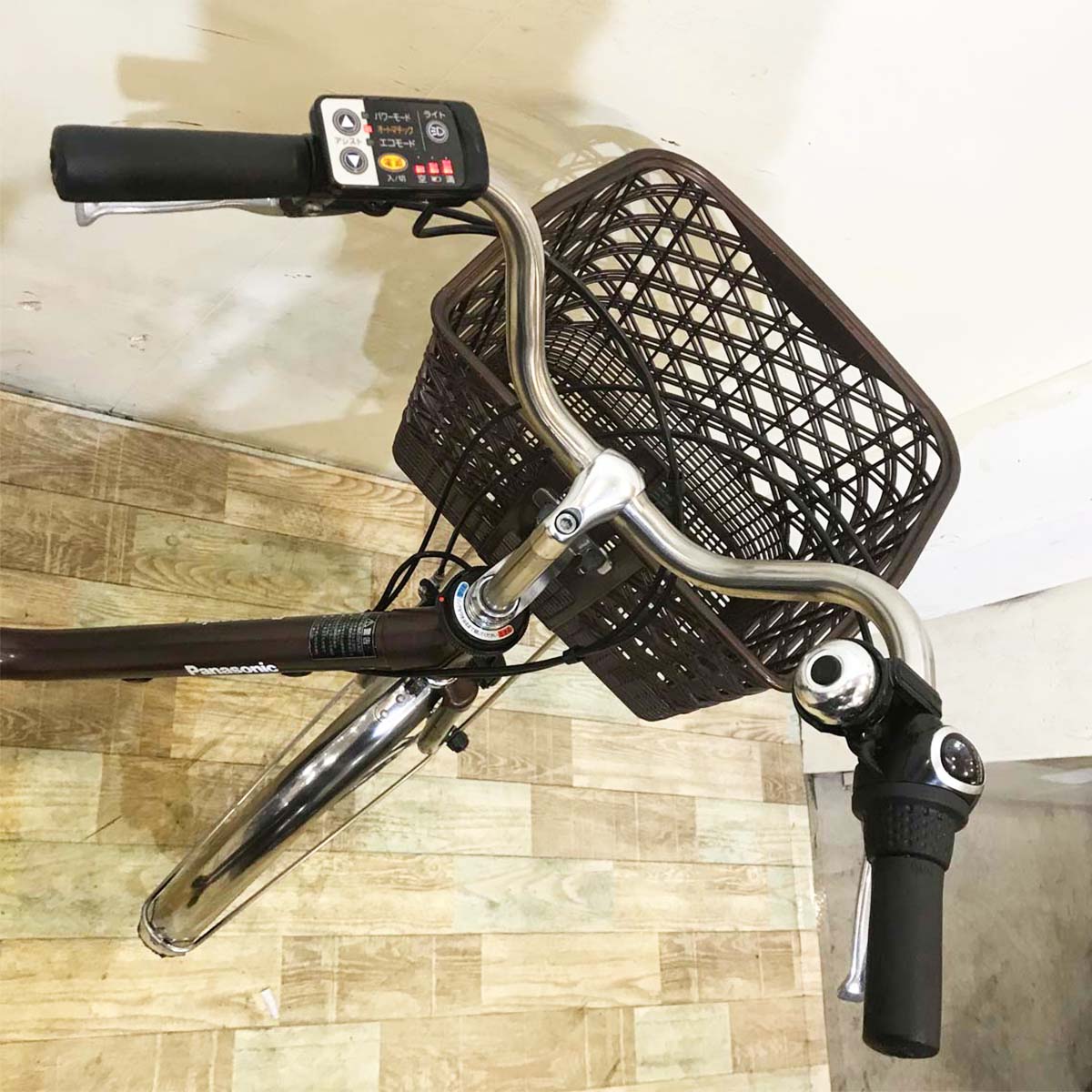中古電動自転車 パナソニック ビビ SX ブラウン 26インチ KD021