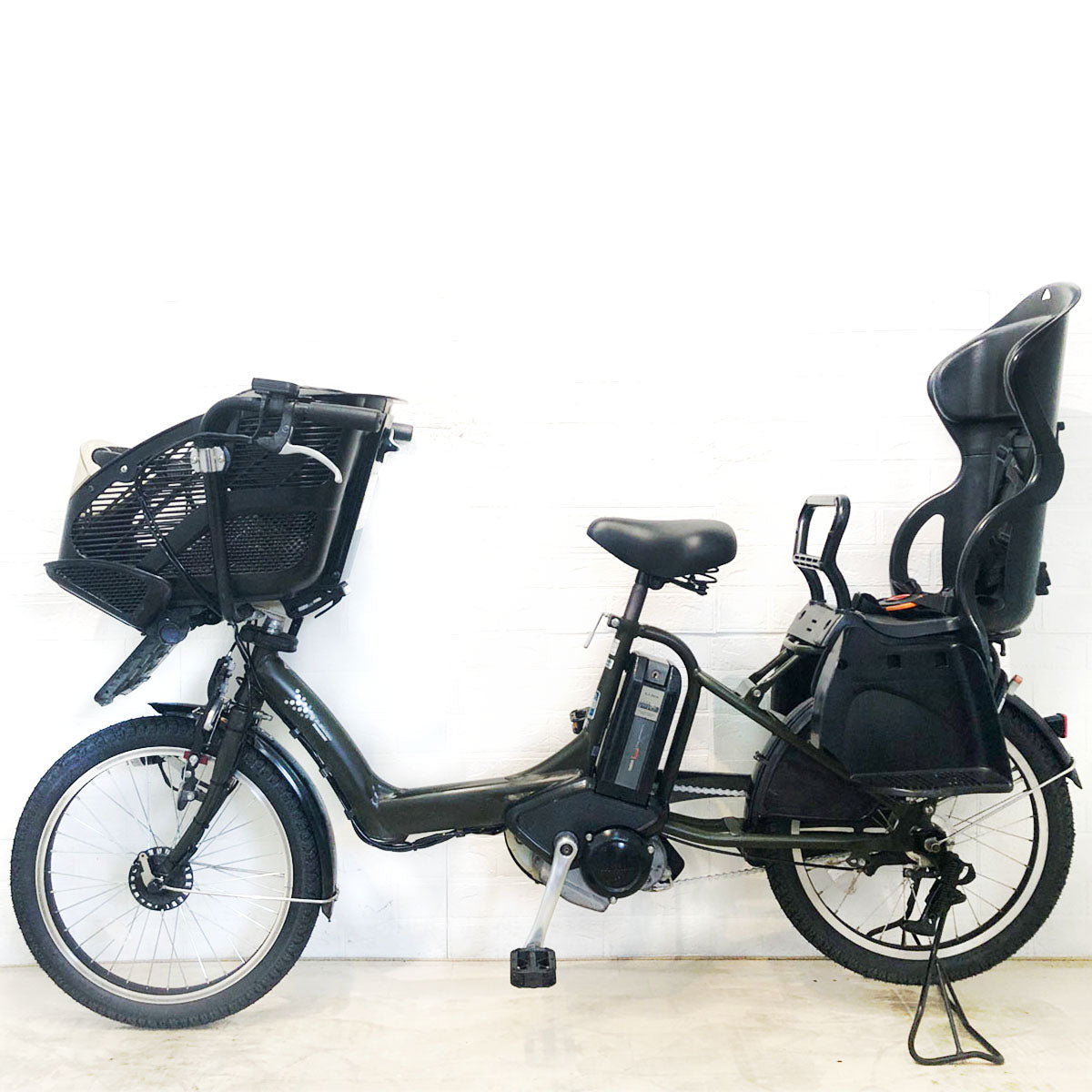 新品バッテリー ブリヂストン アンジェリーノ プティット e カーキ 20インチ YE059【中古車】