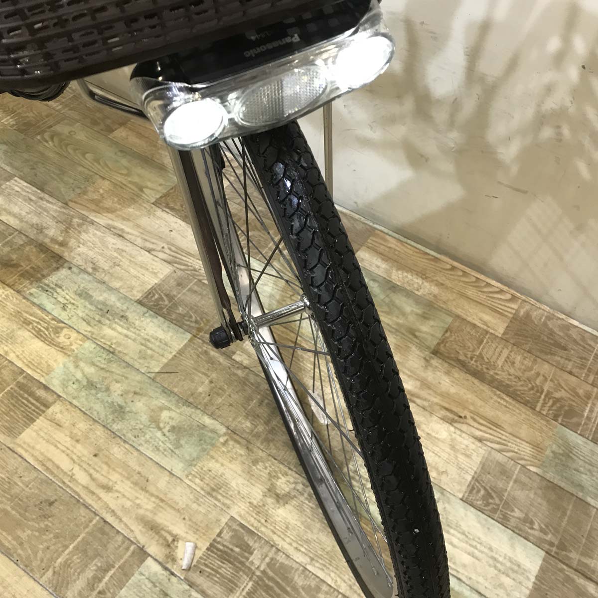 中古電動自転車 パナソニック ビビ SX ブラウン 26インチ KD021