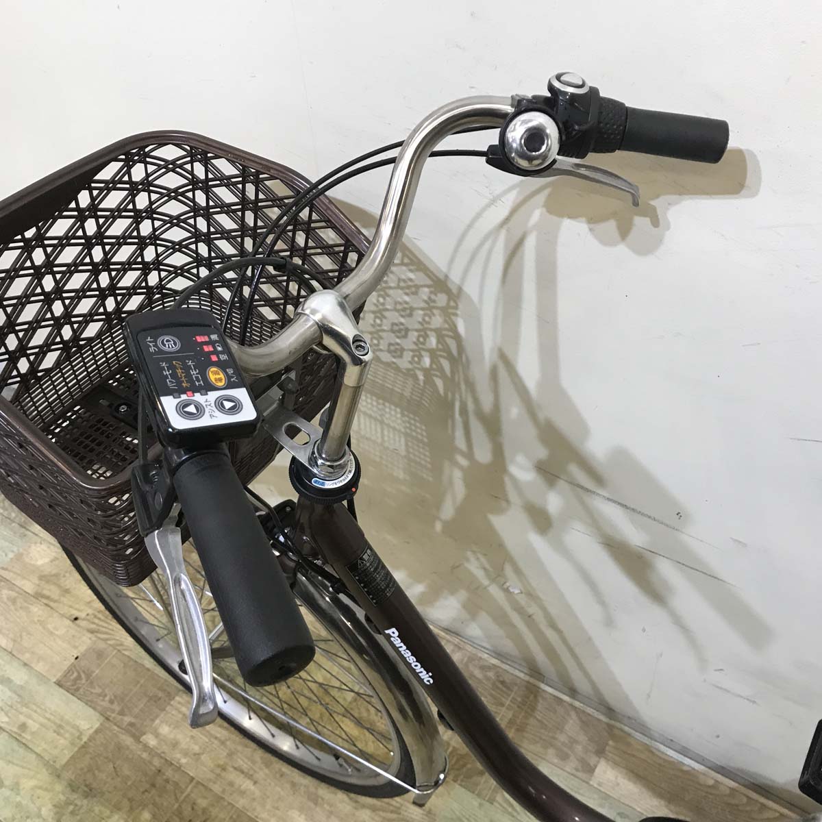中古電動自転車 パナソニック ビビ SX ブラウン 26インチ KD021