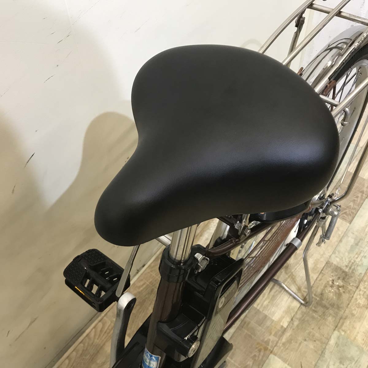 中古電動自転車 パナソニック ビビ SX ブラウン 26インチ KD021