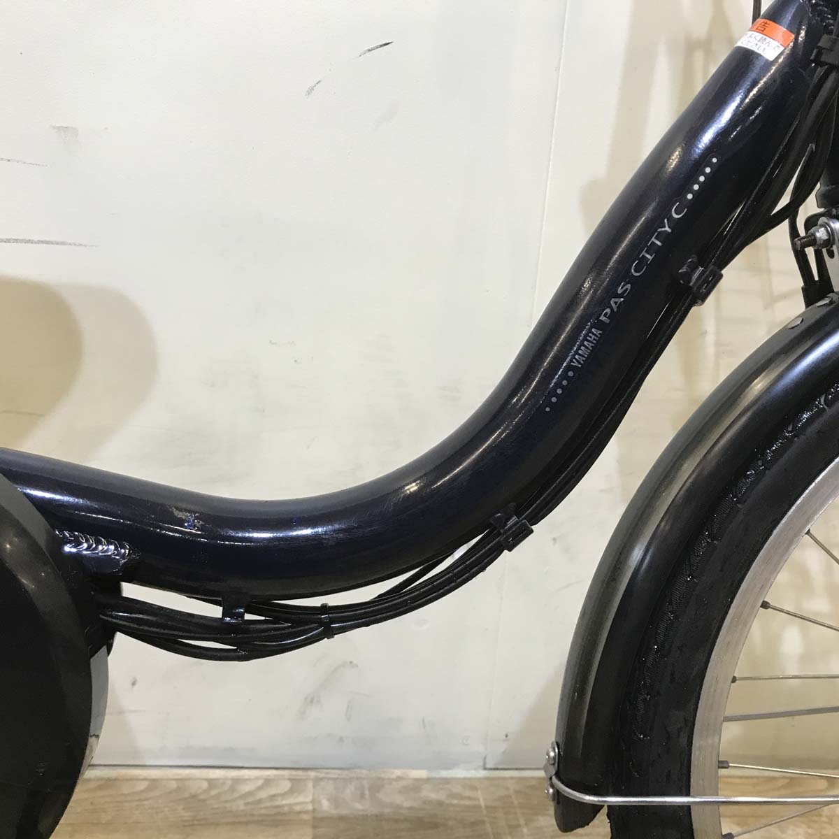 中古電動自転車 ヤマハ PAS CITY C パス シティ C ネイビー 20インチ KD022