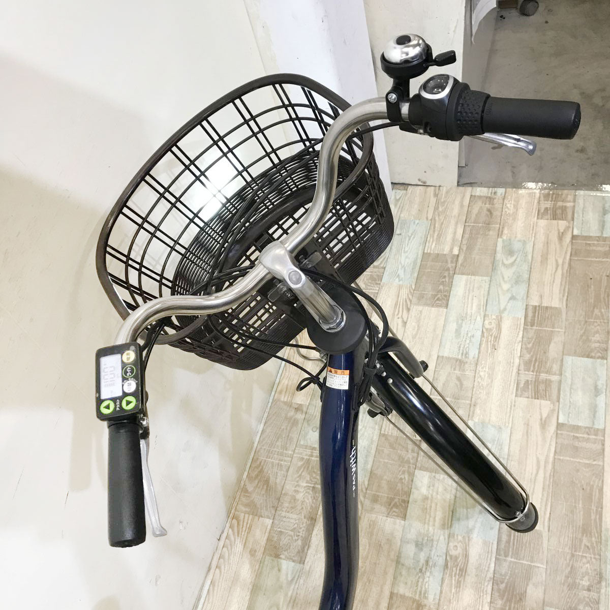 中古電動自転車 ヤマハ PAS ウィズ ネイビー 26インチ KH112