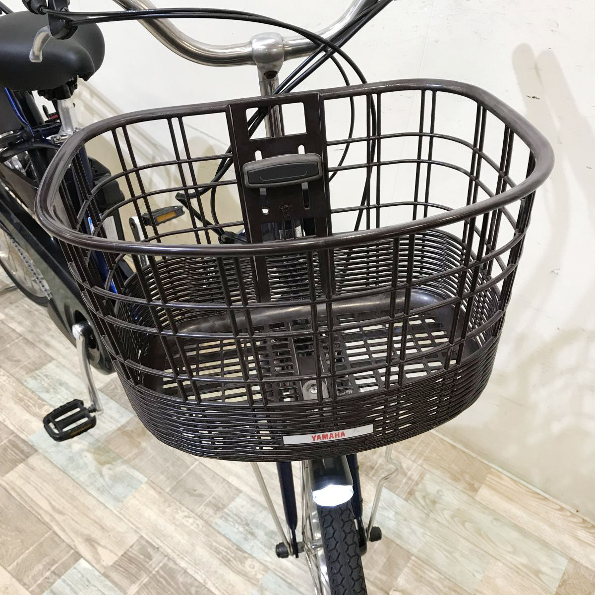 中古電動自転車 ヤマハ PAS ウィズ ネイビー 26インチ KH112
