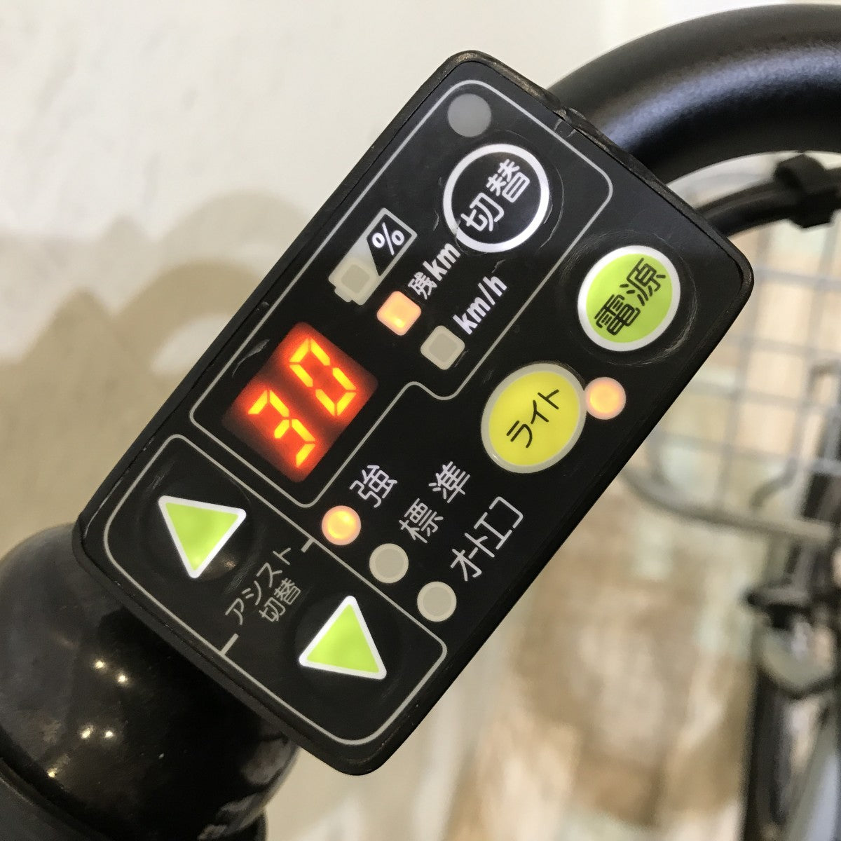 中古電動自転車 ブリヂストン ビッケ2e グレー 20インチ KH113