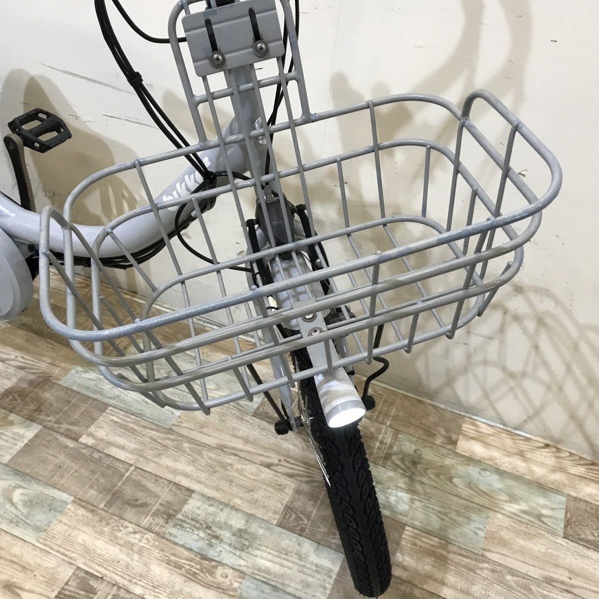 中古電動自転車 ブリヂストン ビッケ2e グレー 20インチ KH113