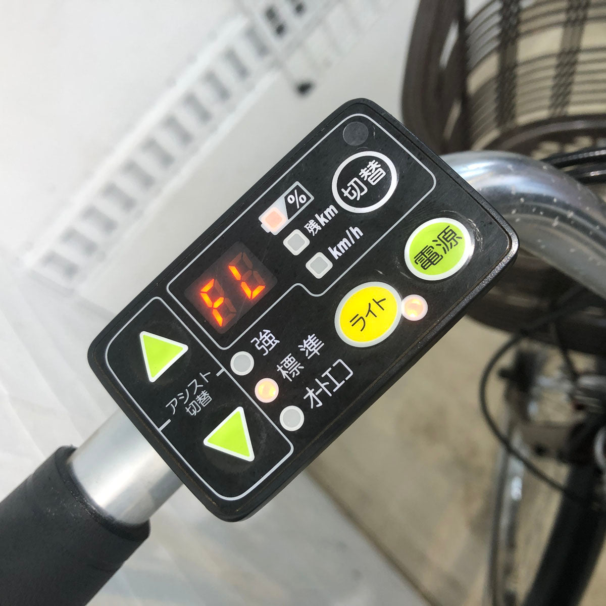 中古電動自転車 ブリヂストン アシスタ DX ブラウン 26インチ YE061