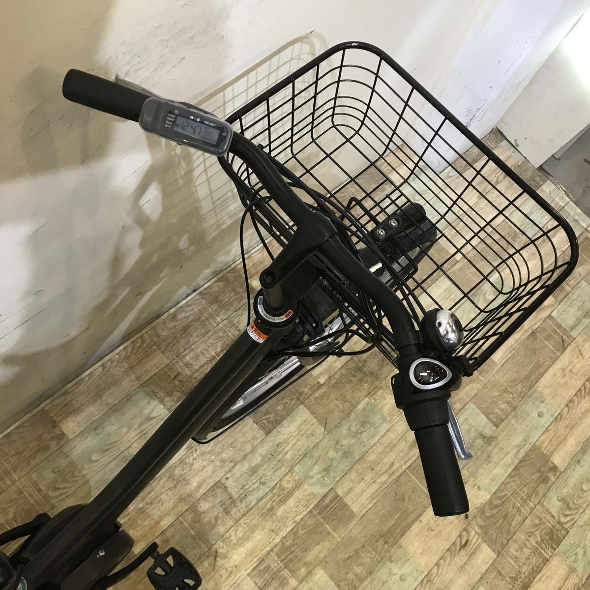 中古電動自転車 ヤマハ  PAS RIN パス リン カーキ 26インチ KD024