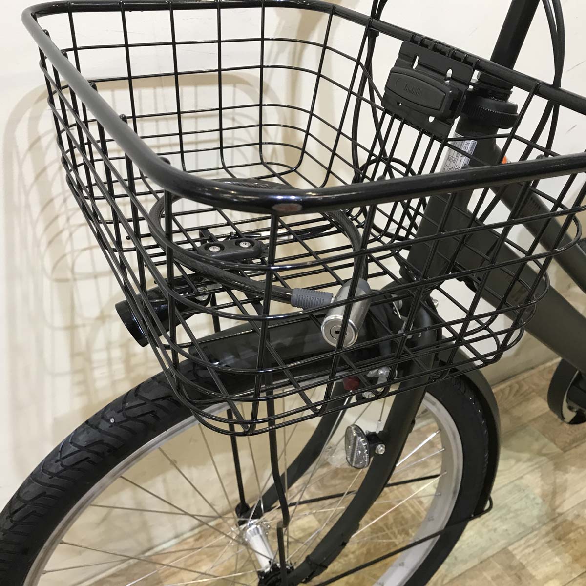 中古電動自転車 ヤマハ  PAS RIN パス リン カーキ 26インチ KD024