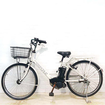 ブリヂストン ステップクルーズ e ホワイト 26インチ YW107 【中古車】