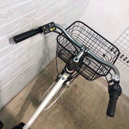 ブリヂストン ステップクルーズ e ホワイト 26インチ YW107 【中古車】