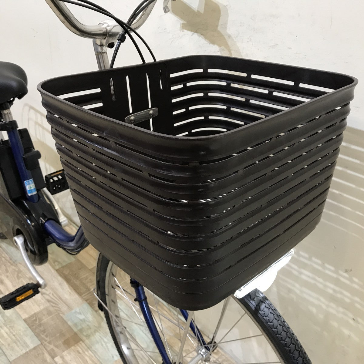 中古電動自転車 パナソニック ビビDX ネイビー 26インチ KH114