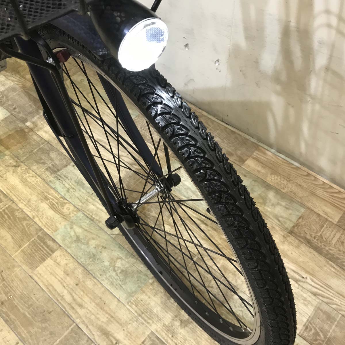 中古電動自転車 パナソニック TIMO S ティモ S ネイビー 26インチ KD025