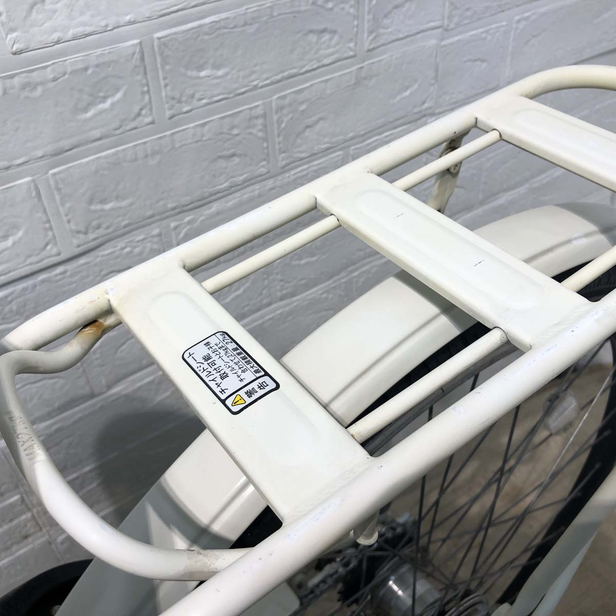 ブリヂストン ステップクルーズ e ホワイト 26インチ YW107 【中古車】