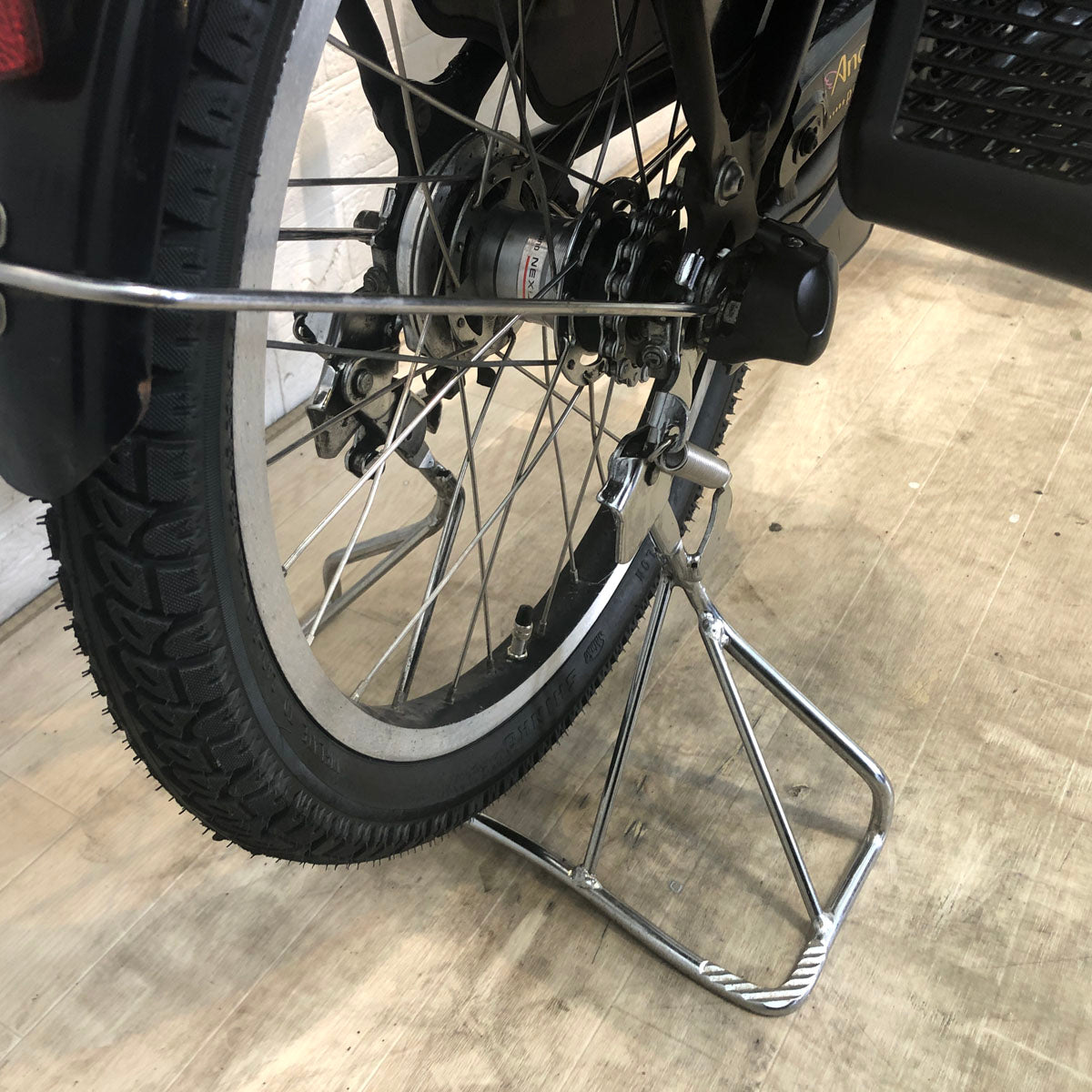 中古電動自転車 ブリヂストン アンジェリーノ プティット e ブラウン 20インチ YE063