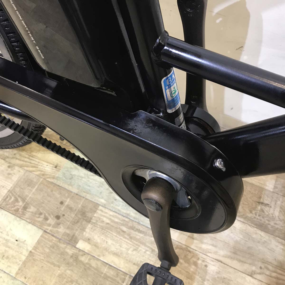 中古電動自転車 ブリヂストン ステップクルーズ ブラック 26インチ KD027