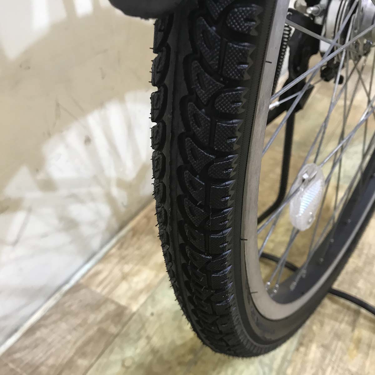 中古電動自転車 ブリヂストン ステップクルーズ ブラック 26インチ KD027