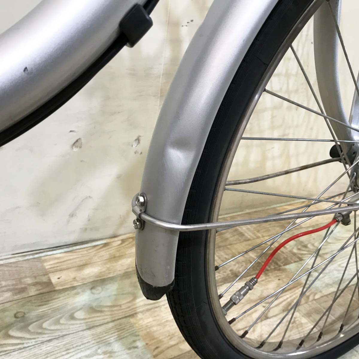 中古電動自転車 パナソニック パートナーU シルバー 24インチ KH116