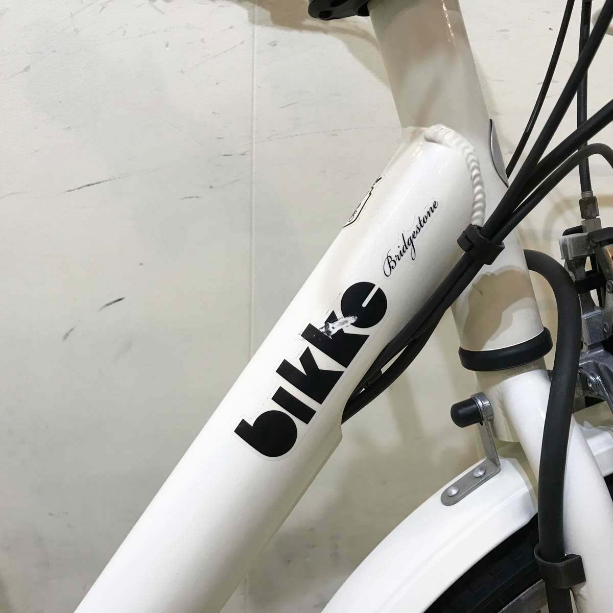 ブリヂストン bikke MOB dd ビッケ モブ dd ホワイト 前24×後20インチ KY061 【中古車】