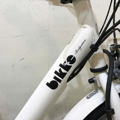 ブリヂストン bikke MOB dd ビッケ モブ dd ホワイト 前24×後20インチ KY061 【中古車】