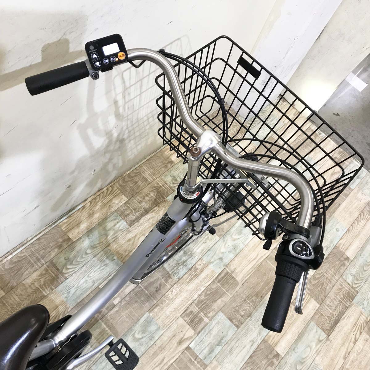 中古電動自転車 パナソニック パートナーU シルバー 24インチ KH116