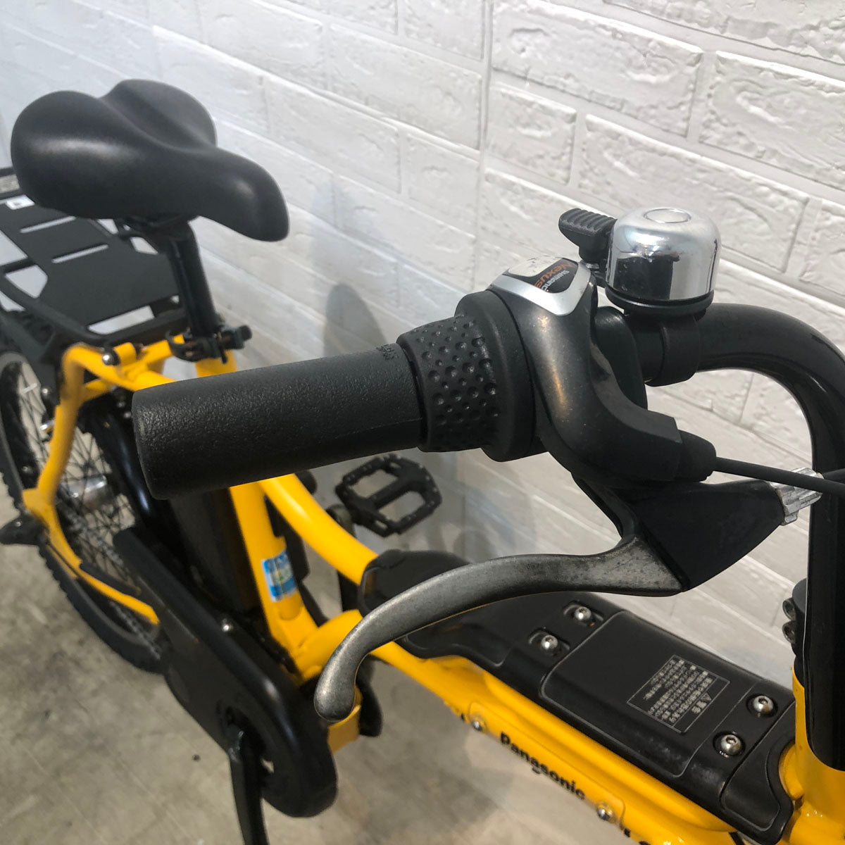 20インチ自転車 黄色/イエロー パナソニック カゴ付き 札幌市北区屯田 美品☆中古子供自転車！男女兼用ルイガノ20インチ！ - 京都の中古