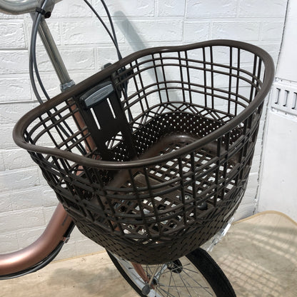 ブリヂストン アシスタワゴン ピンク 前18×後16インチ YN029 【中古車】