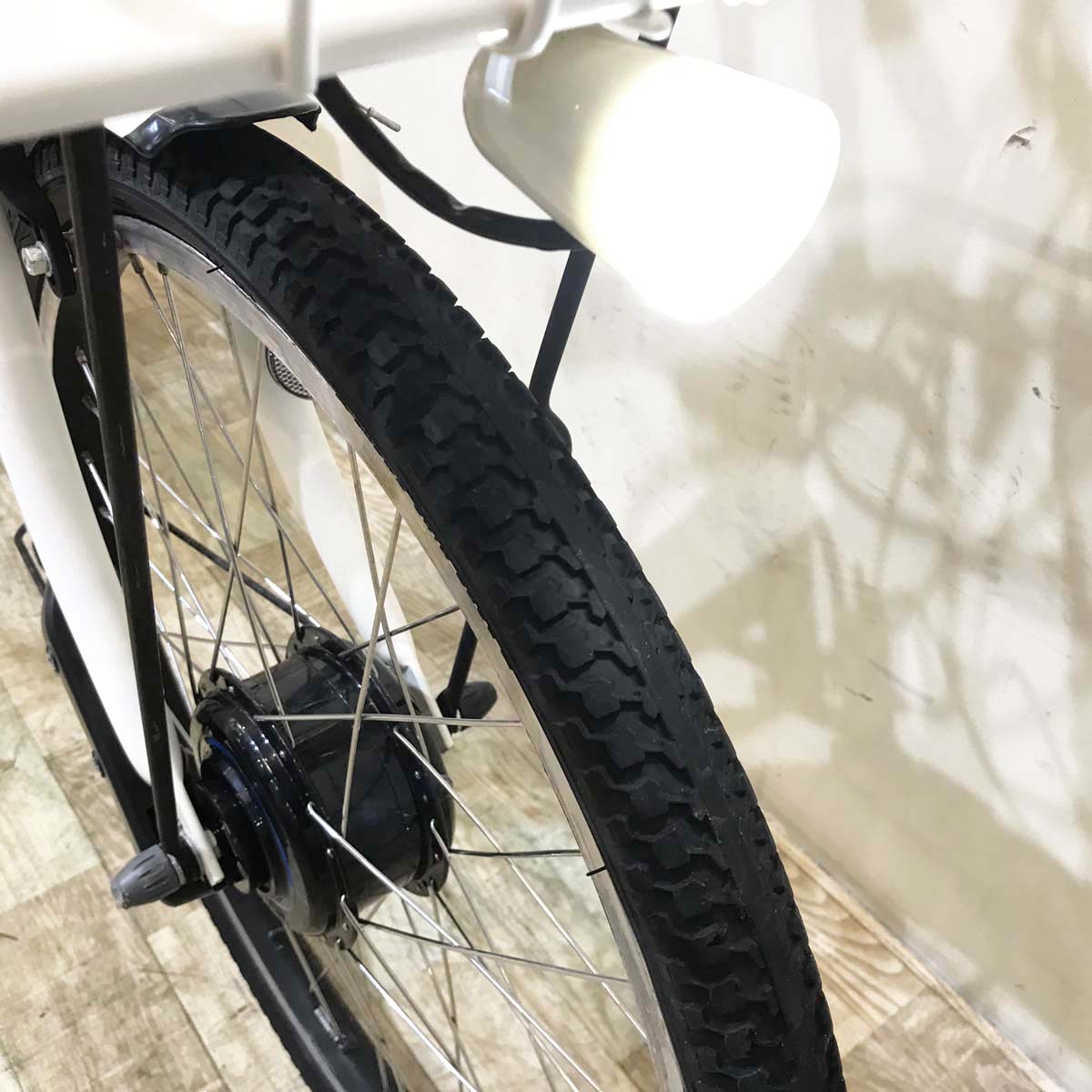 ブリヂストン bikke MOB dd ビッケ モブ dd ホワイト 前24×後20インチ KY061 【中古車】