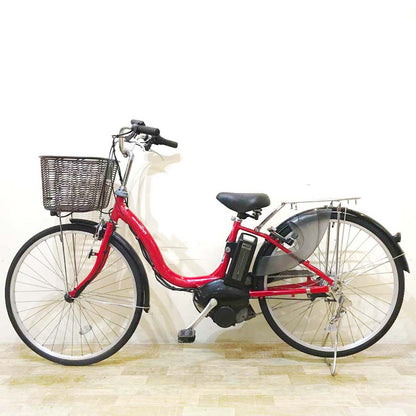 ヤマハ PAS ナチュラ M レッド 26インチ KD028 【中古車】